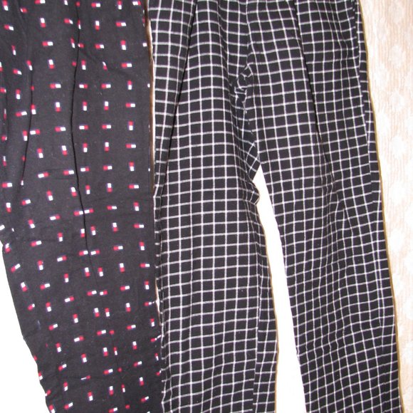 Two Tommy Hilfiger Pajama Pants ~ Bottoms Men's Size Small 100% Cotton - Picture 3 of 11